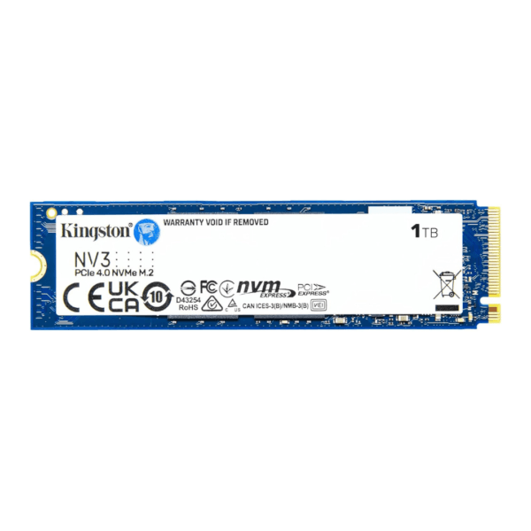 Kingston NV3 500GB M.2 2280 NVMe SSD